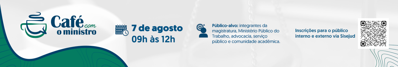 banner para Café com o Ministro