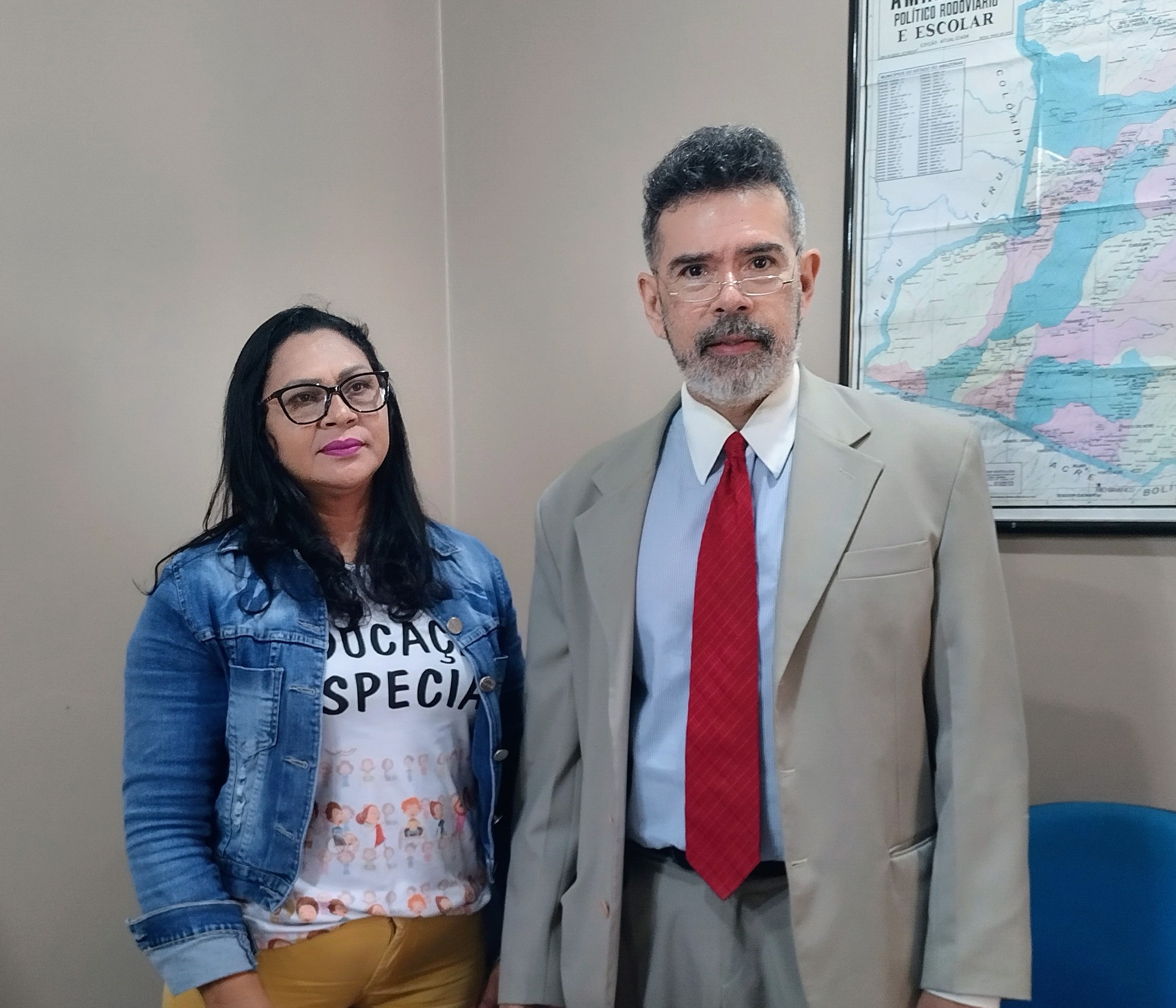 ASSUNTOS INSTITUCIONAIS - Presidente do TJRR se reúne com