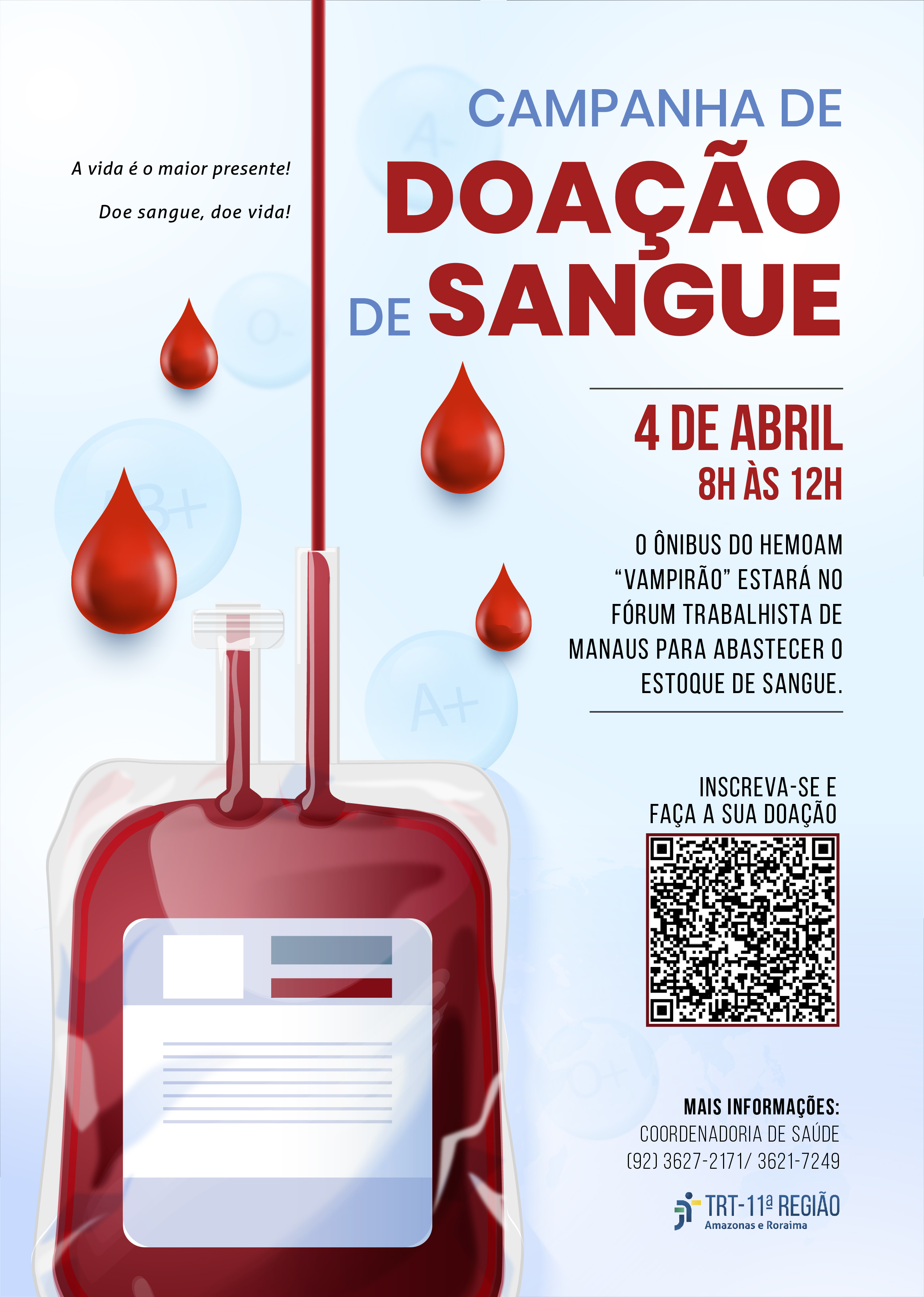 Cartaz doação de sangue 01