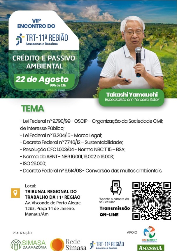 Cartaz Palestra 22 de agosto