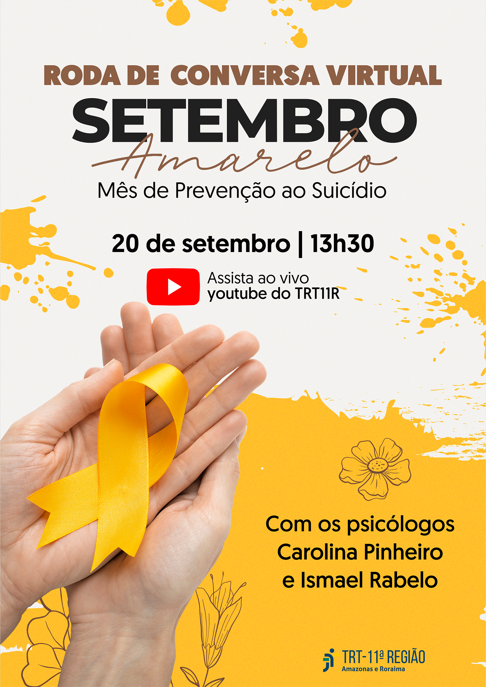 CARTAZ SETEMBRO AMARELO 2024