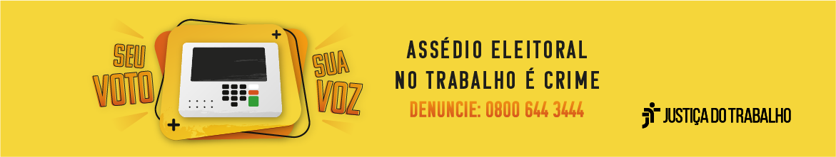 banner para assedio eleitoral