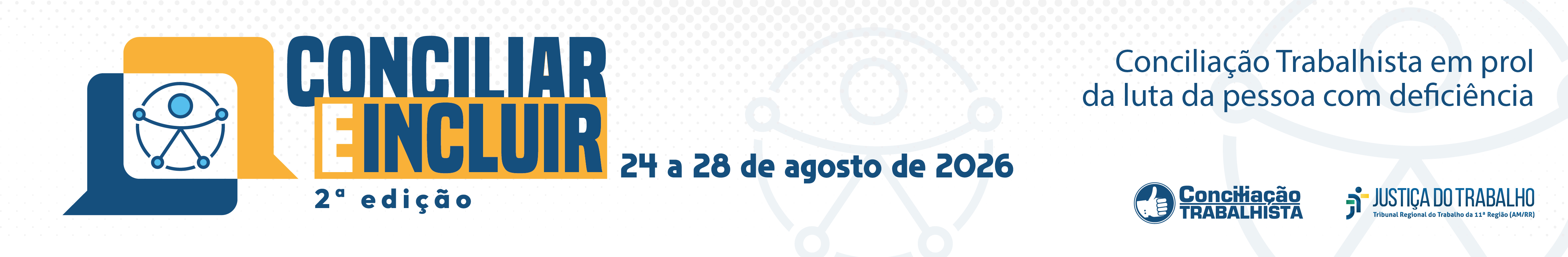 banner para Conciliar e Incluir
