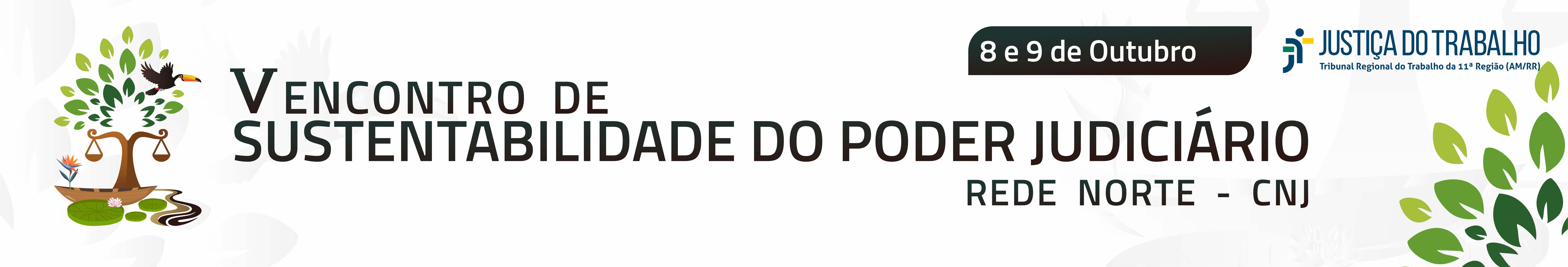 banner para encontro sustentabilidade 2026 - rede norte CNJ