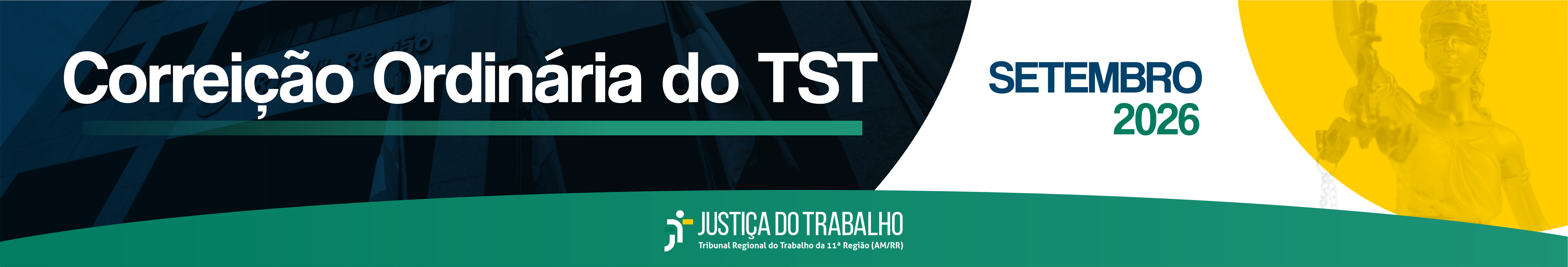 banner para correiçao do tst no trt11 2026