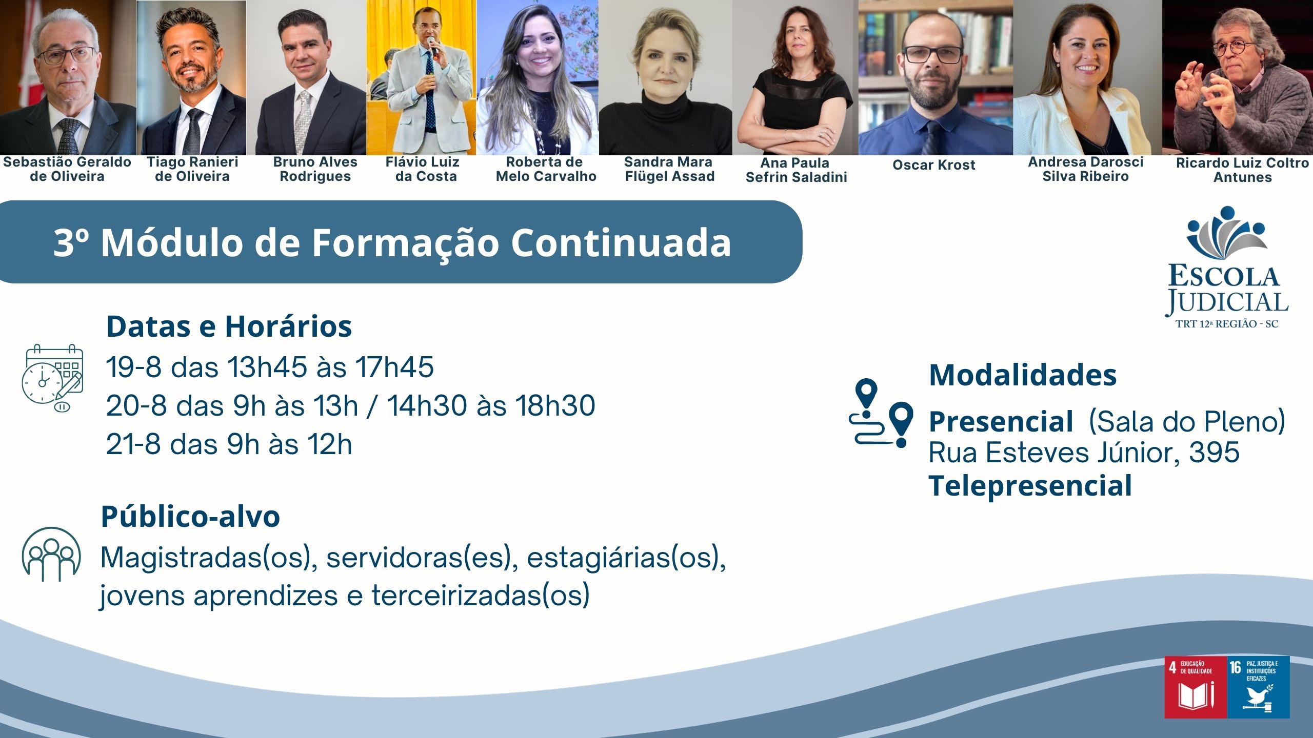 3º Módulo de formação continuada de 2026