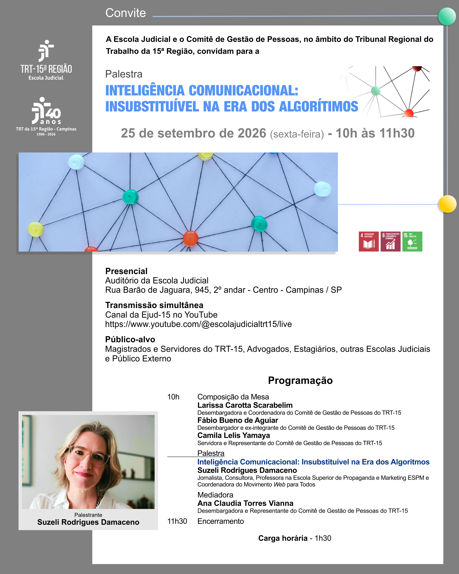 Palestra inteligência comunicacional