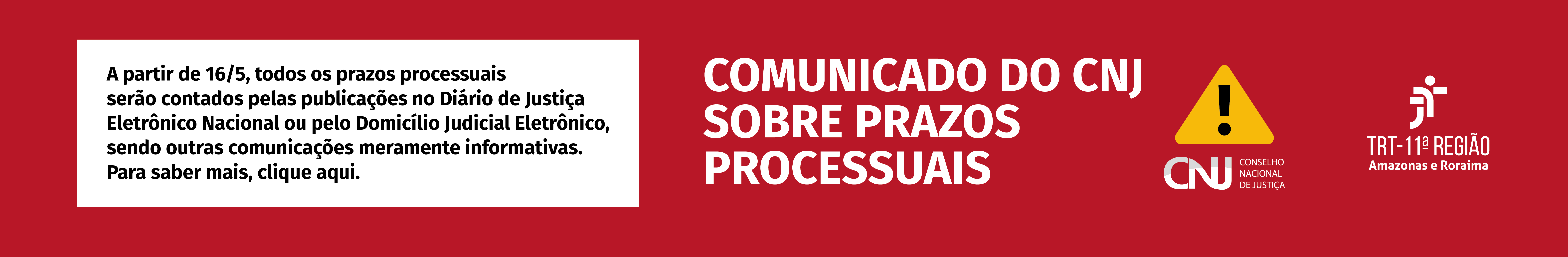 banner para Novas regras de prazos processuais