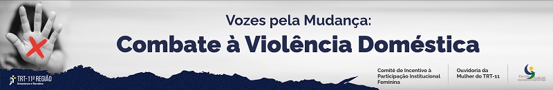 banner para Vozes pela mudança: Combate à violência doméstica